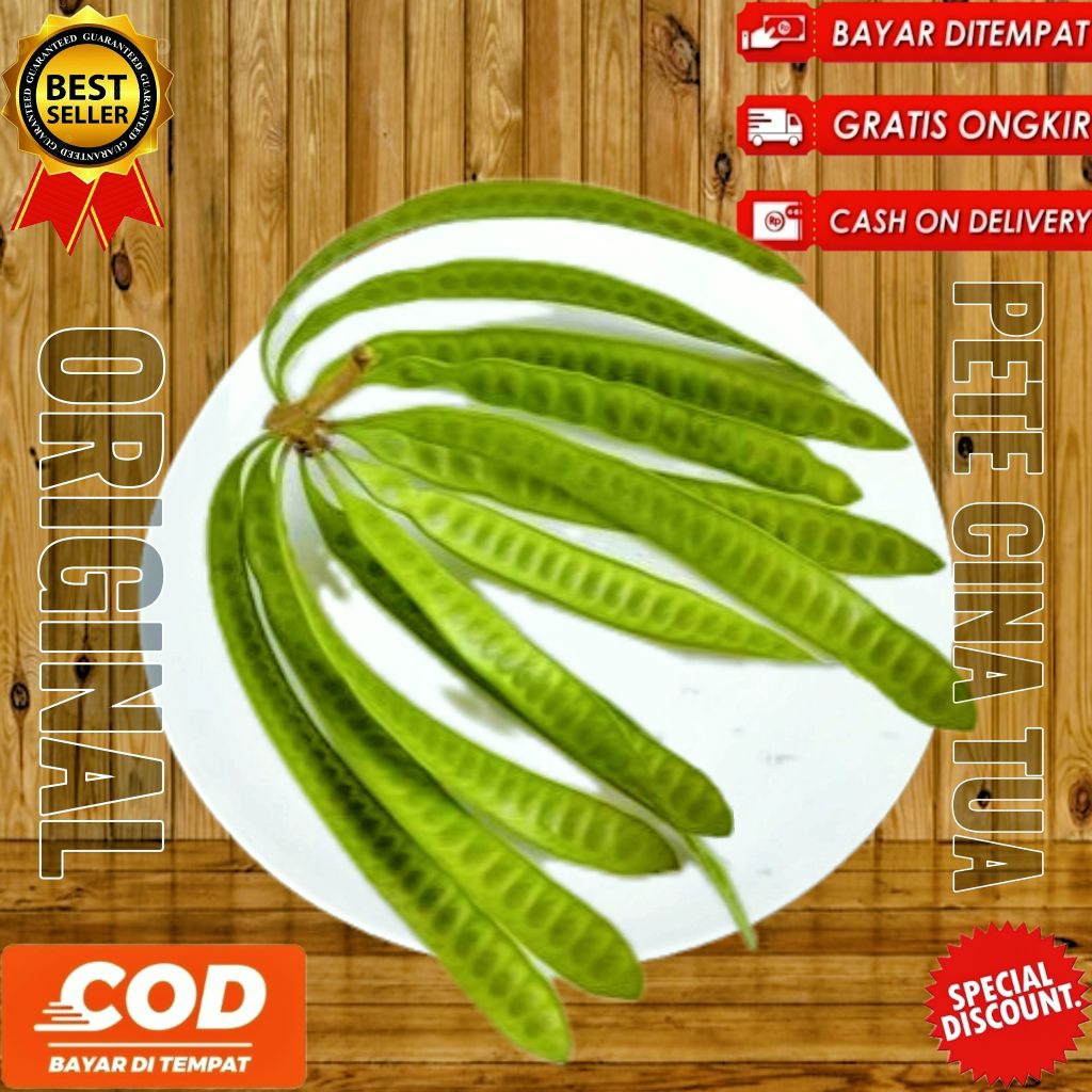 

Pete cina tua 1kg petai cina tua 1kg pete selong 1kg pete lamtoro 1kg segar fresh dipetik dadakan bersih higienis