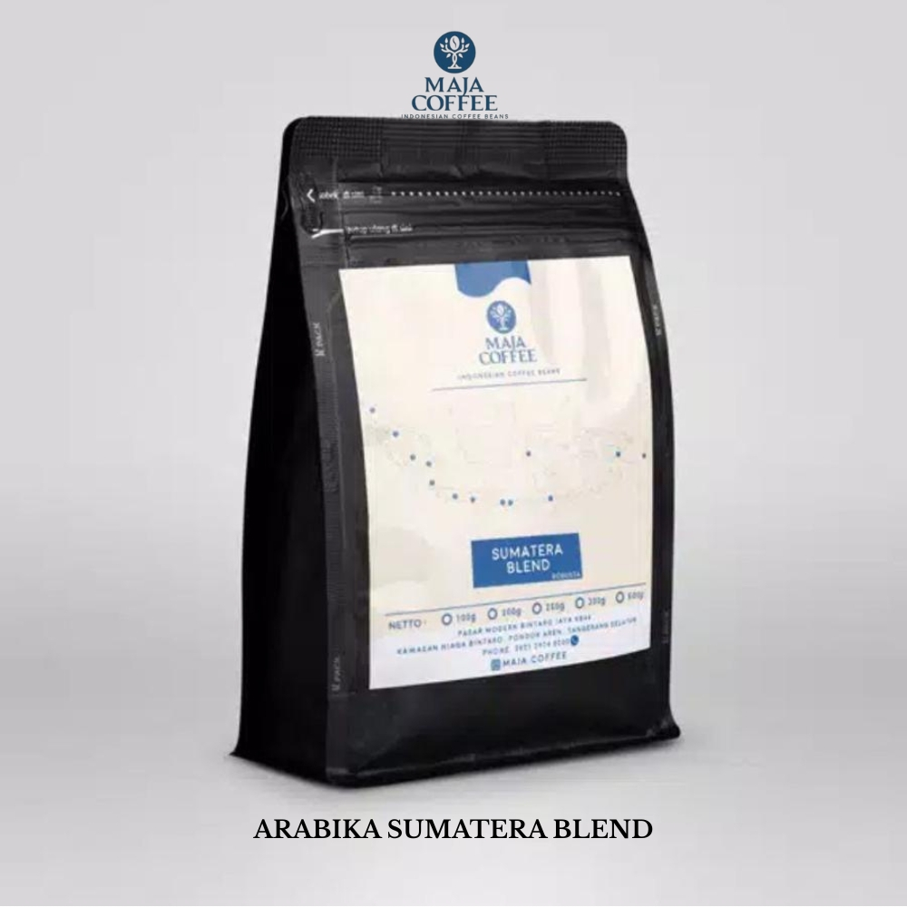 

MAJA COFFEE - Kopi Arabika Sumatera Blend - 250 Gram