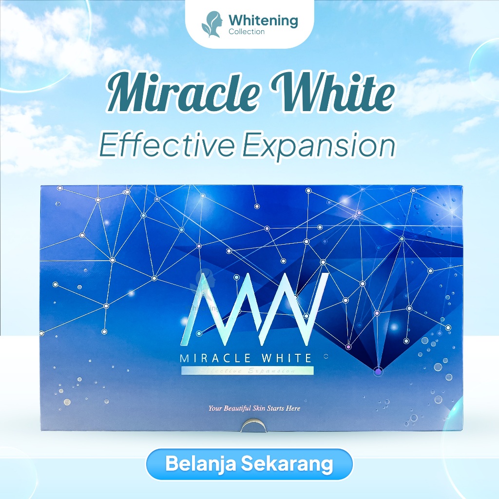 MIRACLE WHITE BLUE - MW BIRU - BOX