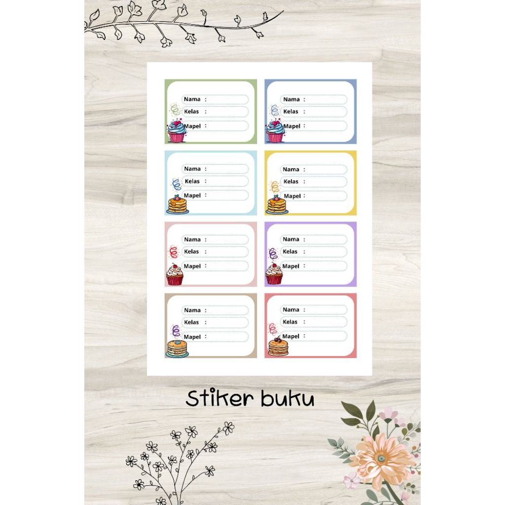 

LabelBukuSekolahDokumenA4