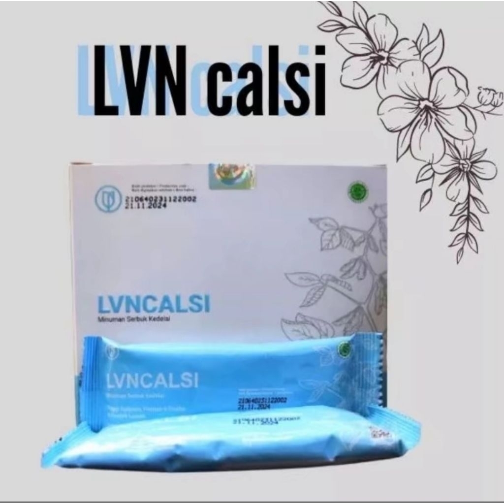 

LVN CALSI MINUMAN SERBUK SUSU KEDELAI INSTAN UNTUK MEMBANTU PERTUMBUHAN DAN MENJAGA KESEHATAN TUBUH