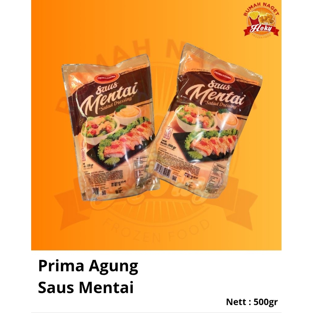 

Prima Agung Saus Mentai "Salad Dressing" 500 gr
