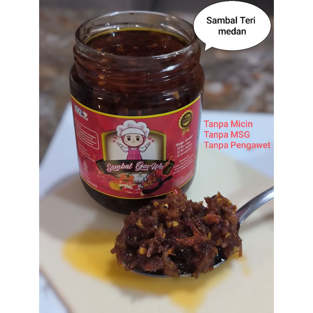 

Sambal Teri - 250gr ( super pedas )