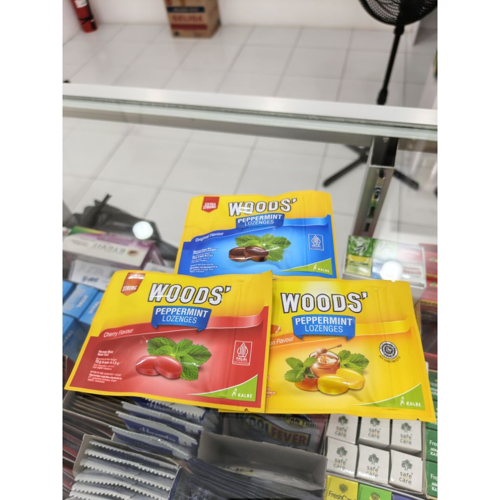 

Permen Woods' / Permen mint untuk melegakan tenggorokan