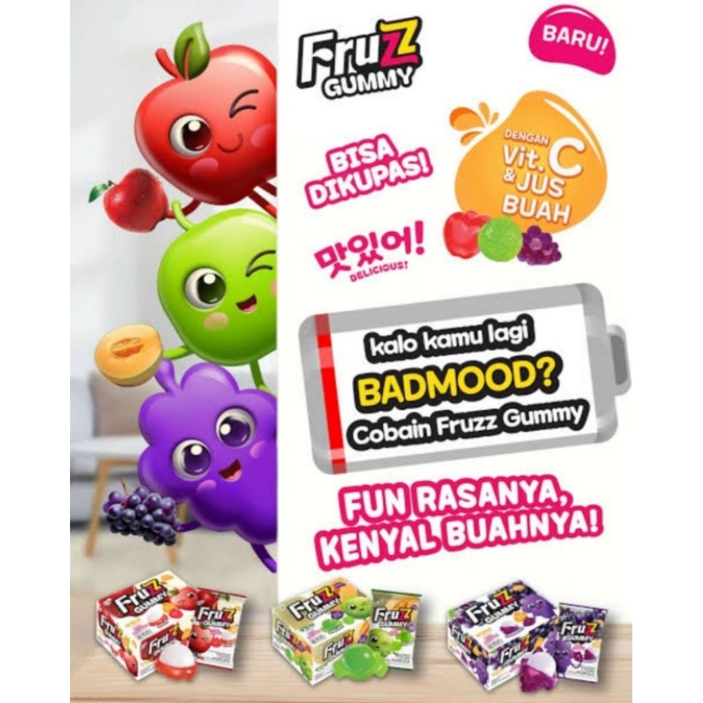 

FRUZZ GUMMY - BISA DIKUPAS