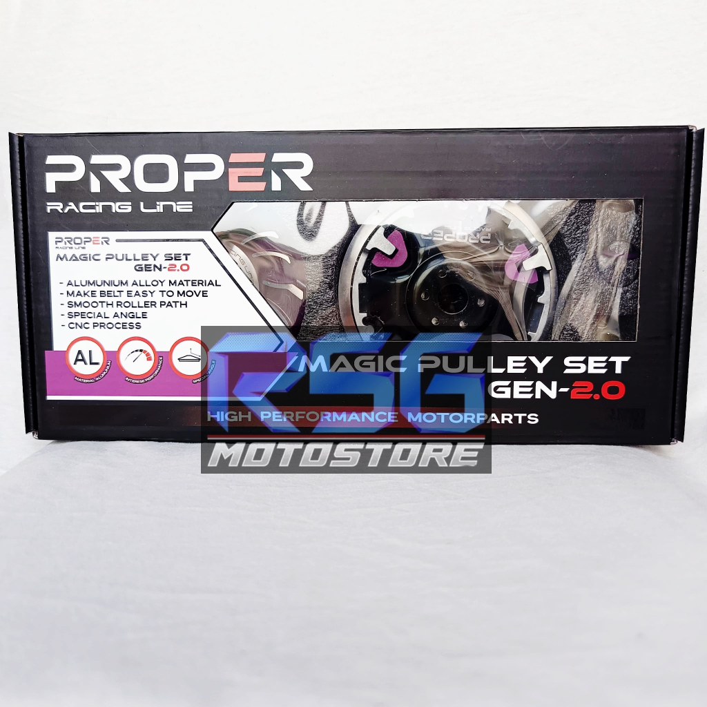 BIG PULLEY PULLY DEPAN PROPER GEN 2 BEAT FI K44