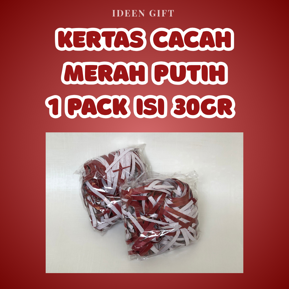 

KERTAS MERAH PUTIH | 17 AGUSTUS | SHREDDED PAPER MERAH PUTIH