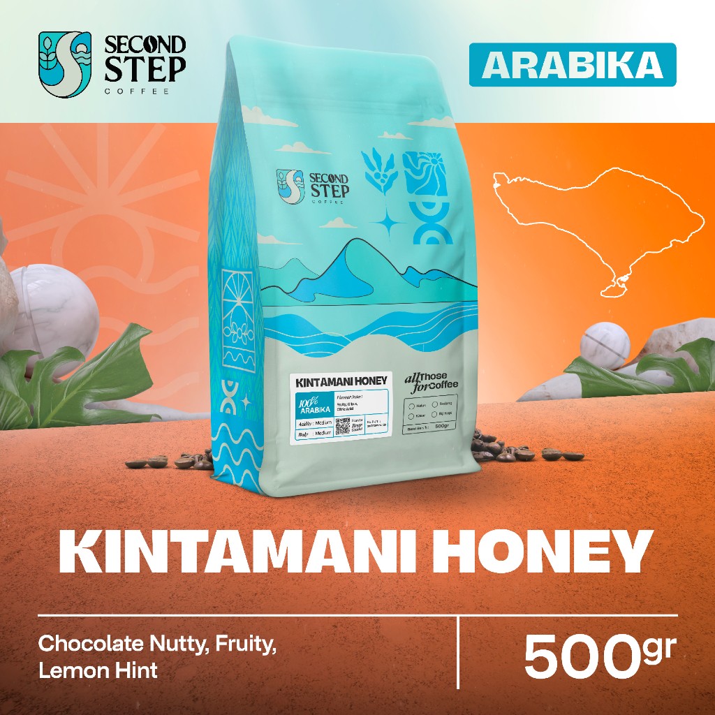 

Biji Kopi Bubuk Arabika Coffee Bali Kintamani Honey 500gr Arabica Bean Murni Asli