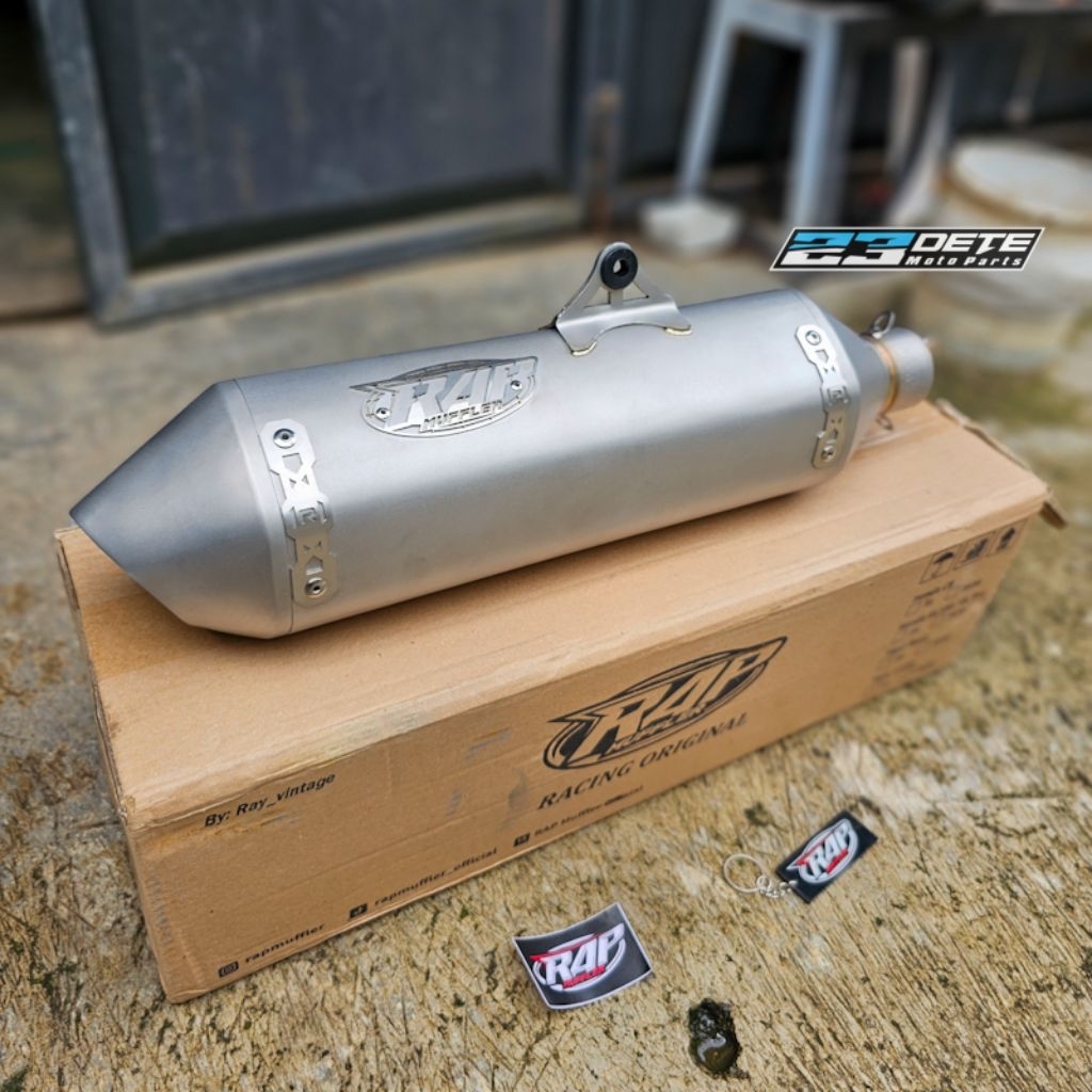 Silincer Knalpot kenalpot RAP Pentagon model KTM stainless 304