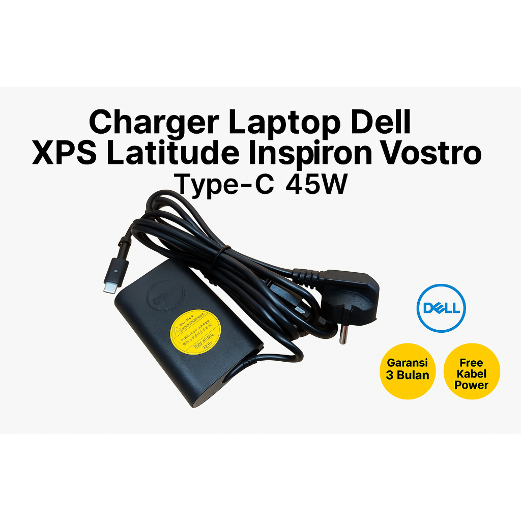 Adaptor De ll Type-C XPS Vostro Inspiron