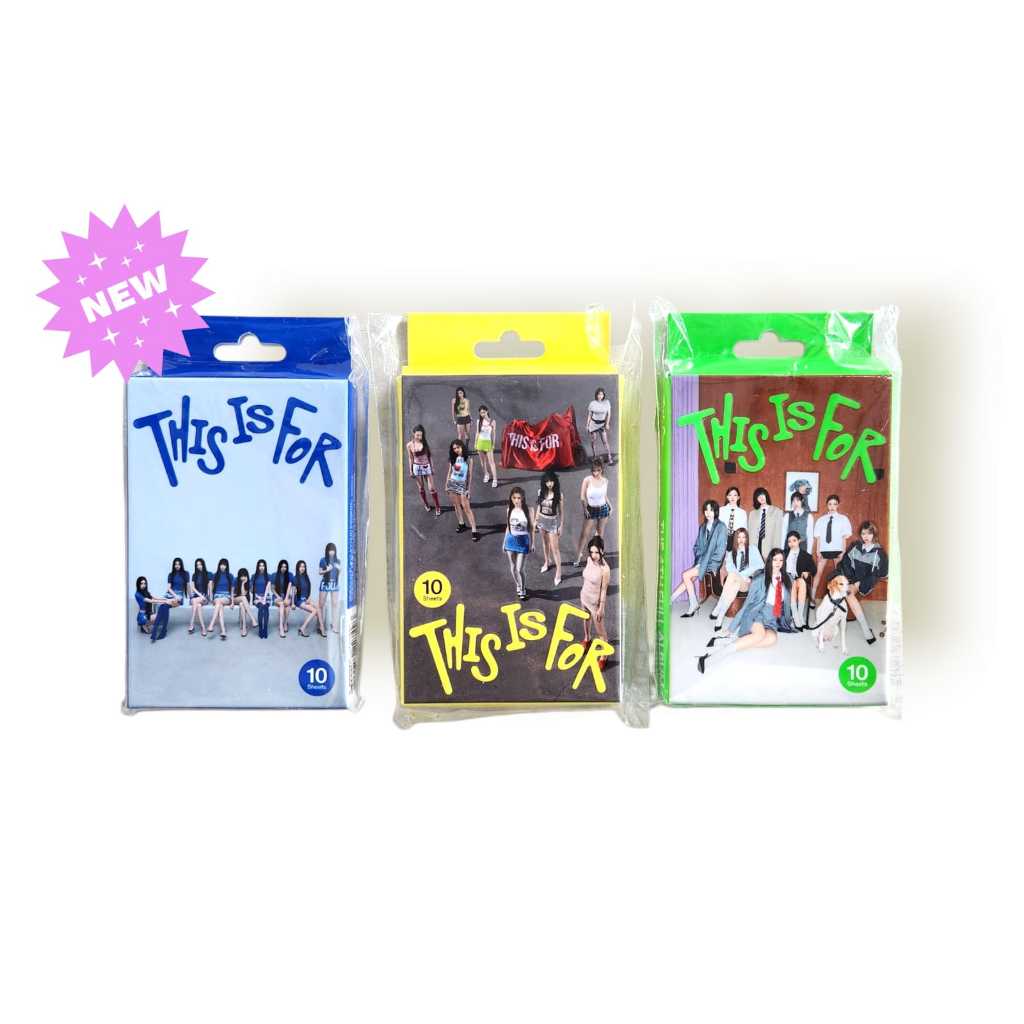 [+FANS SHOP Benefit] TWICE 4TH FULL ALBUM - THIS IS FOR (POLAROID Ver.)