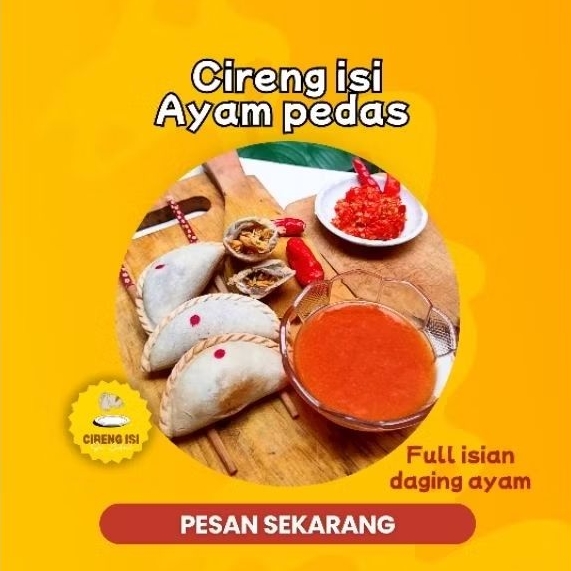 

CIRENG ISI AYAM SUIR PEDAS/ ISI 5 PCS/ ISI FULL AYAM SUIR PEDAS/CEMILAN PEDAS/BY CIRENG SICIKAL