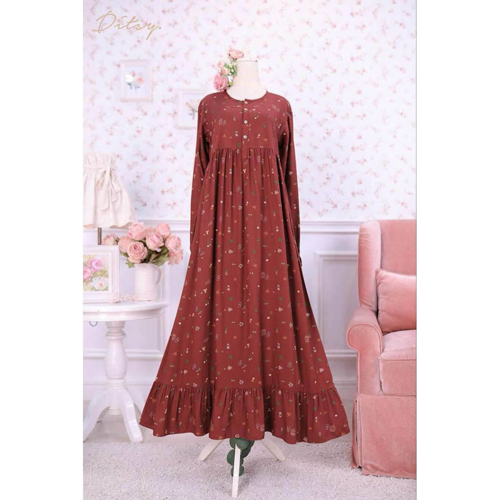 ditsy nightgown PO series Agustus 2025 XS S