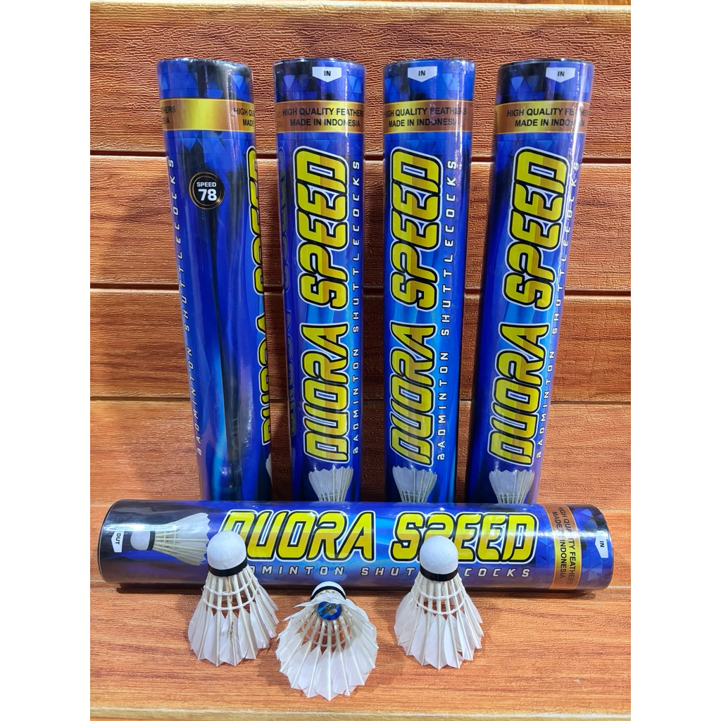 Shutlecock Duora Speed 78 Biru isi 12