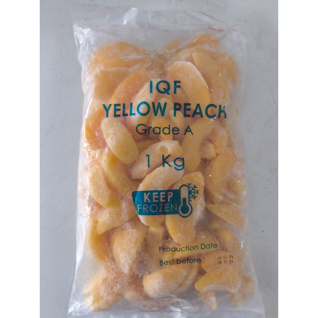 

Yellow Peach IQF Import Frozen 1 kg