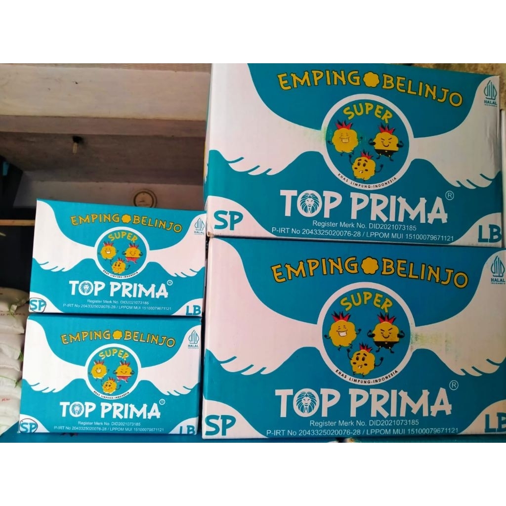 

emping melinjo TOP PRIMA 1kg dan 5 kg