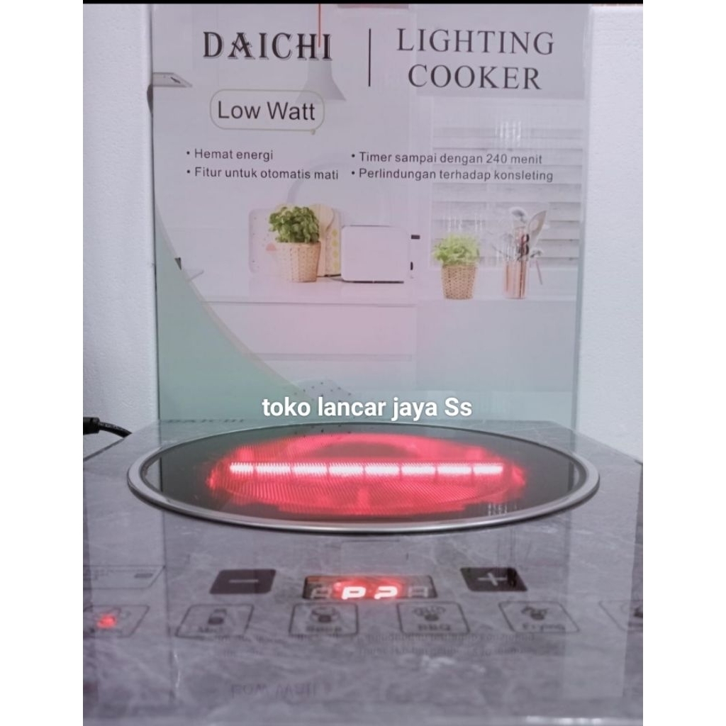 daichi lighting cooker/kompor daichi/kompor lampu/kompor halogen/daichi