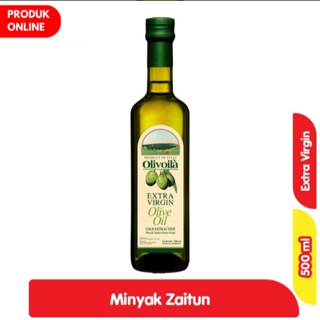 

Olivoila Minyak Zaitun Extra Virgin Olive Oil 500 ml