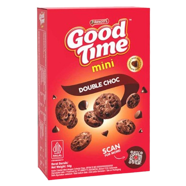 

GOOD TIME MINI DOUBLE CHOC KTK 50 GR 8994755031131