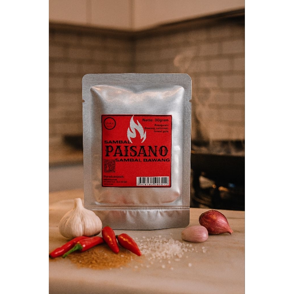 

Sambal Paisano - sambal bawang. kemasan 20g x 5pcs