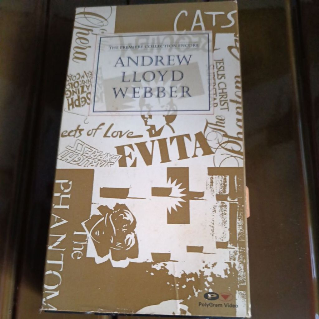 kaset vhs The Premiere Collection Encore Andrew Lloyd Webber