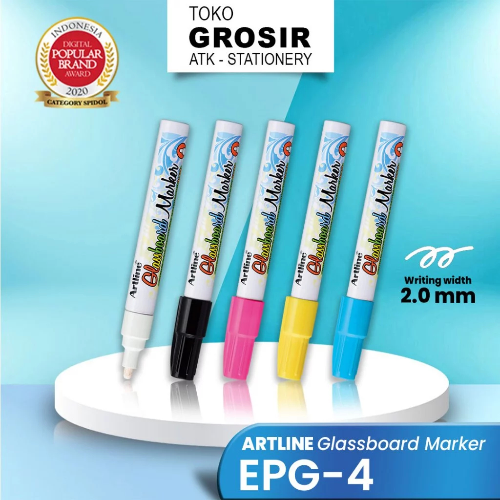 

GROSIR Spidol Glassboard Marker EPG-4 2