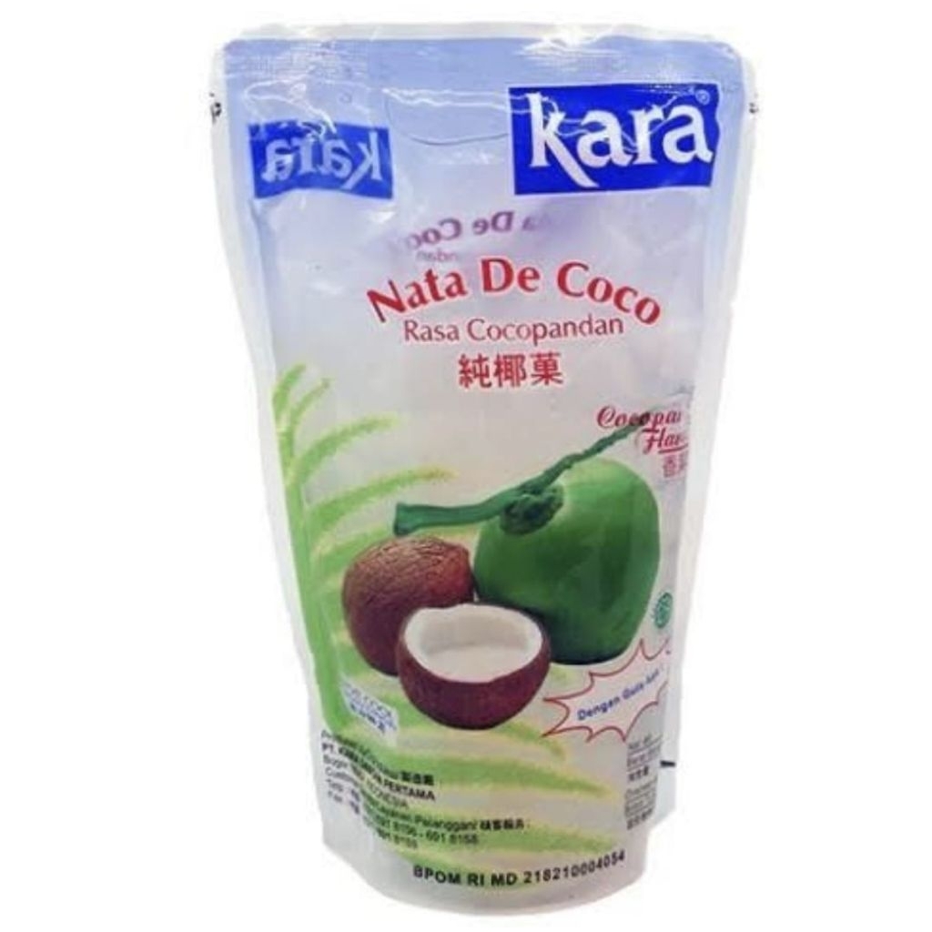 

Nata De Coco Wong Coco Kara Nata de Coco 1 pouch 360gram