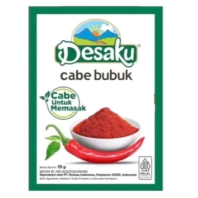

Desaku Cabe Bubuk 1 Sachet (15 Gram)
