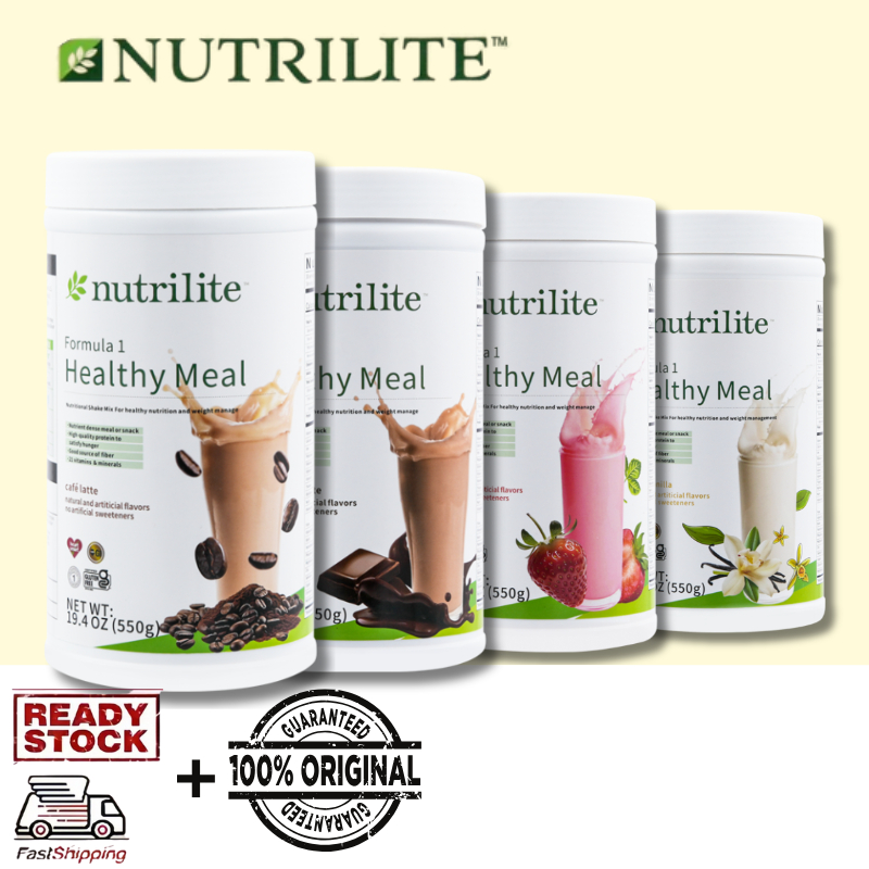 

（stock）Nutri Lite Silky Rich Chocolate/cafe latte/Berry/Vanilla Meal Replacement Shake 550G