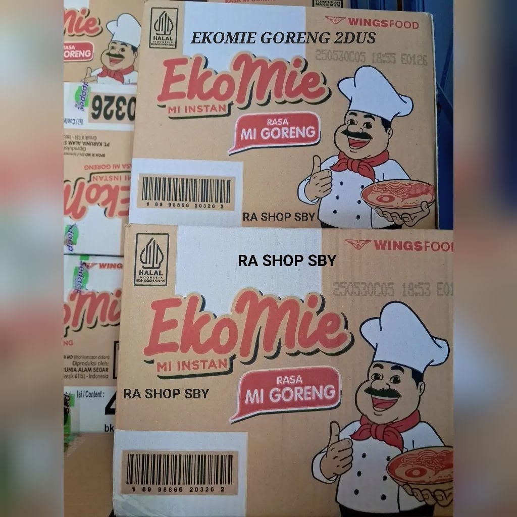

Ekomie Goreng dapat 2 Dus