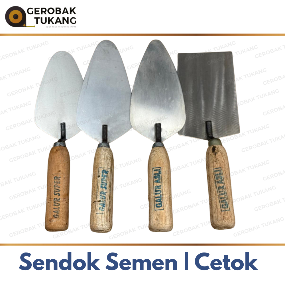 Sendok Semen/ Cetok / Galur Asli / Galur Super / Cetok Galur / Cetok / Sendok Semen Kotak / Sendok S