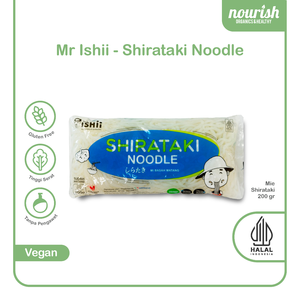 

Shirataki Noodle Mr Ishii | Mie Shirataki 200g
