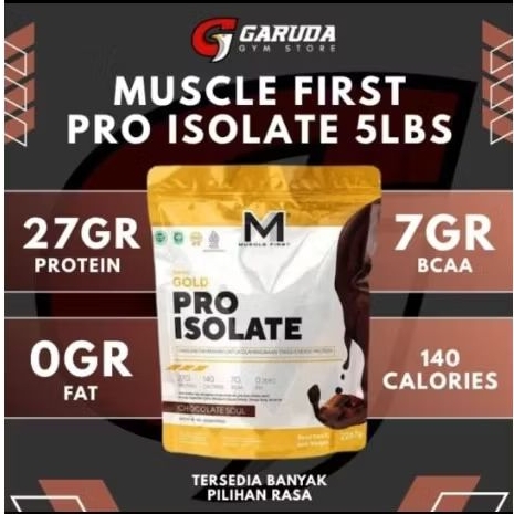 Muscle First PRO ISOLATE 5LBS Whey Isolate 2267gram