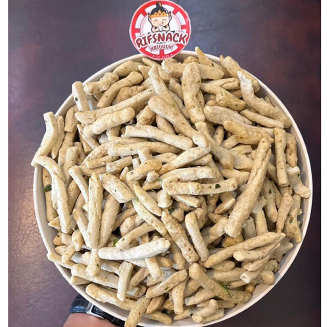 

BASRENG ORIGINAL/ TIDAK PEDAS LONJONG / PANJANG DAUN JERUK PREMIUM MAKANAN RINGAN CAMILAN /OLEH OLEH KERIPIK/ KRIPIK LEZAT GURIH BERGIZI