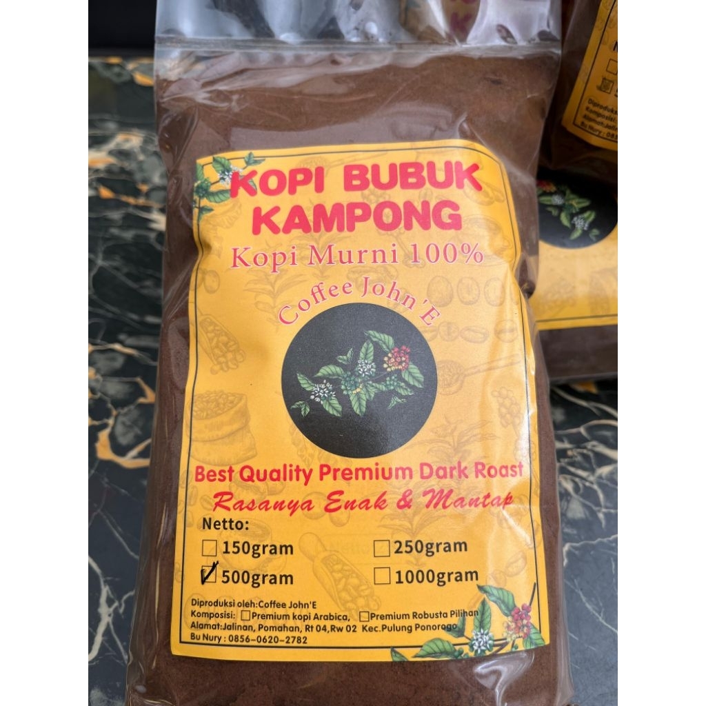 

Kopi bubuk murni 500 gr