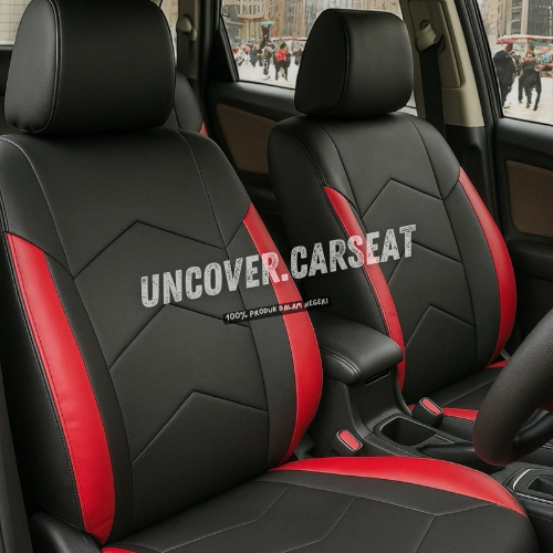 SARUNG JOK MOBIL AVANZA 2005-2010 XENIA 2005-2010 BAHAN KULIT SYNTETIC FULL SET 3 BARIS