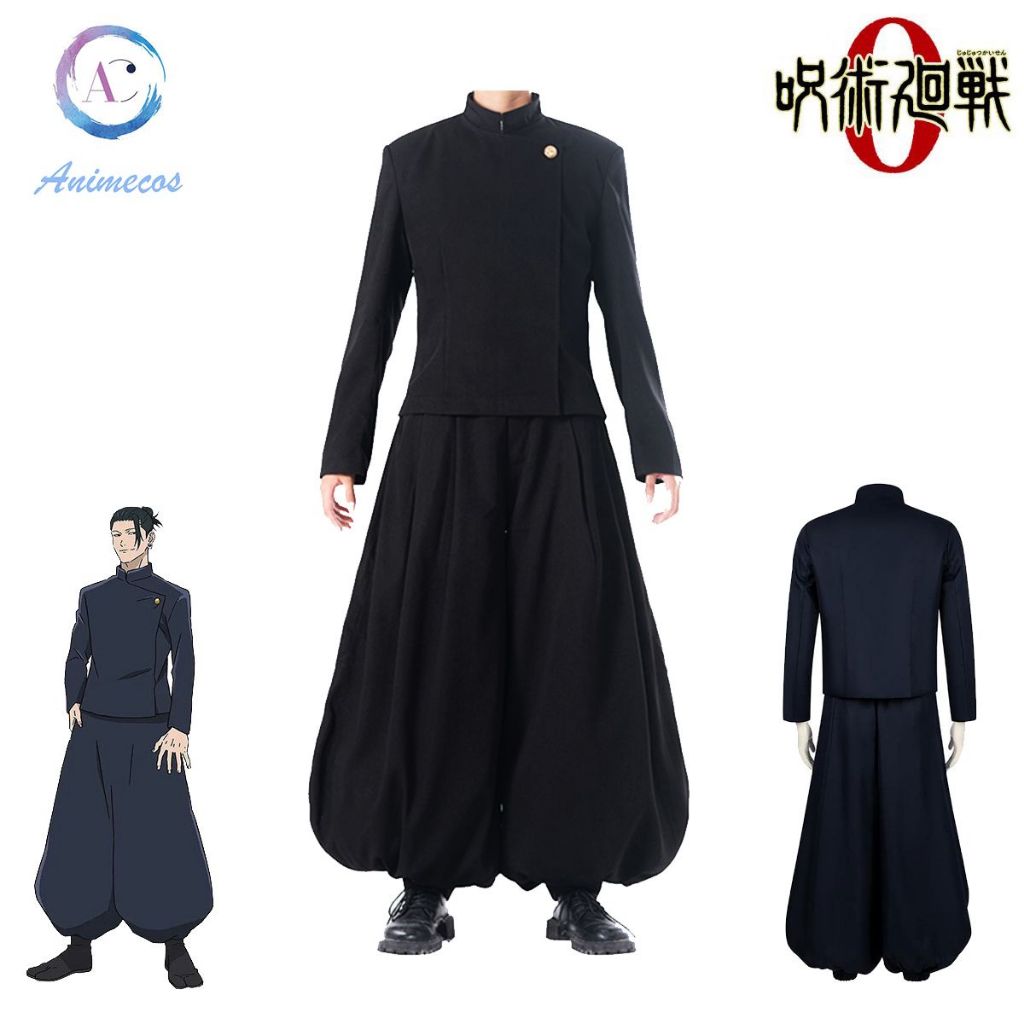 Jujutsu Kaisen Cosplay Costume Young Geto Suguru Cosplay Top and Pants and Wig / Geto Suguru Cosplay