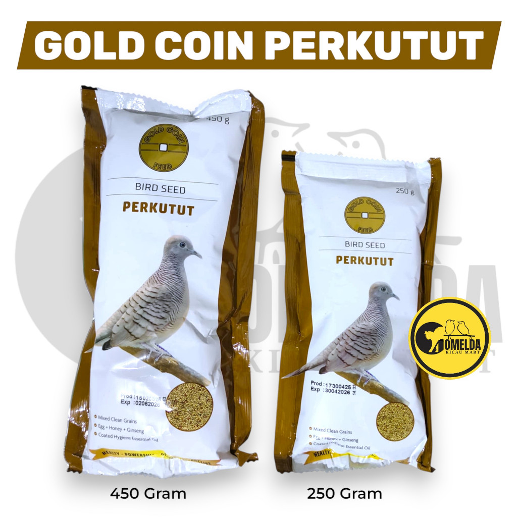 GOLD COIN PERKUTUT PAKAN BURUNG PERKUTUT