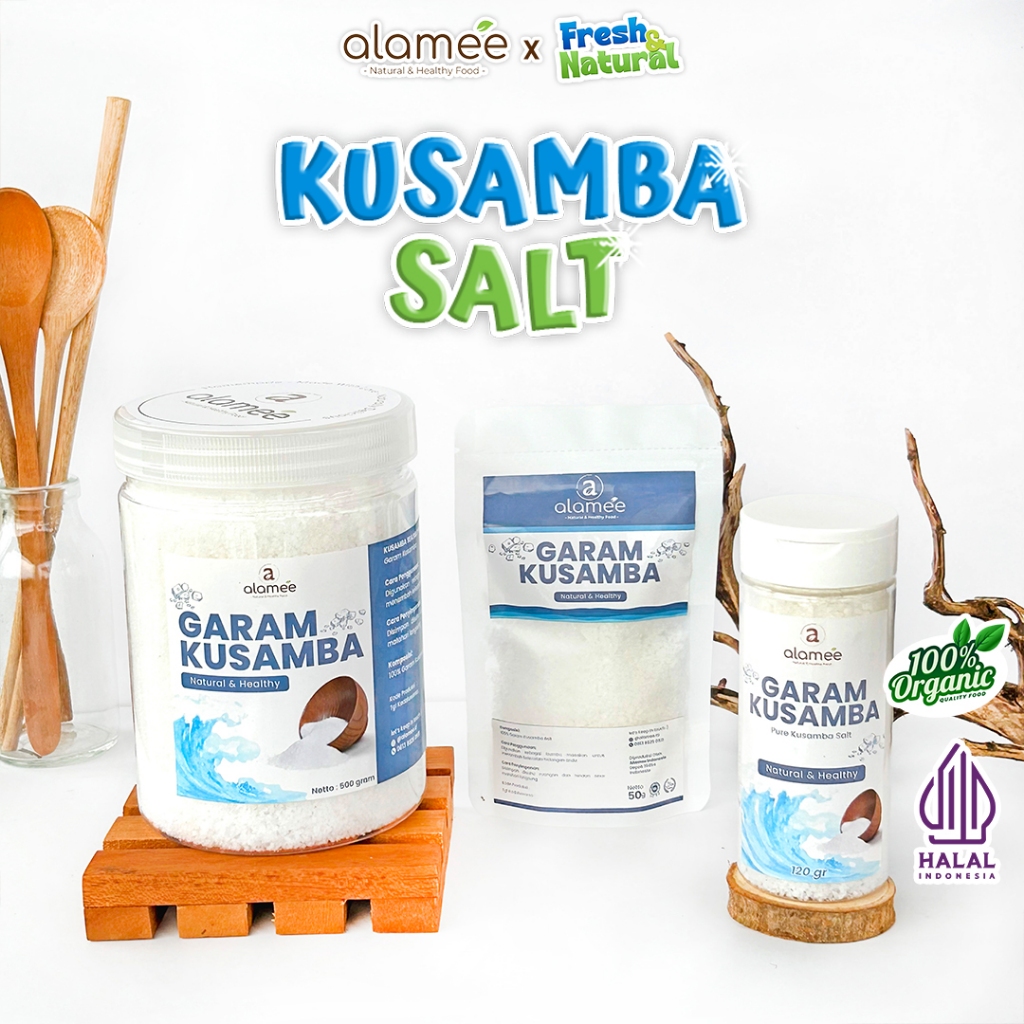 

Garam Laut Kusamba Seasalt Organic Sea Salt Laut Bali Organik Murni Natural Alami Lokal fresh and natural