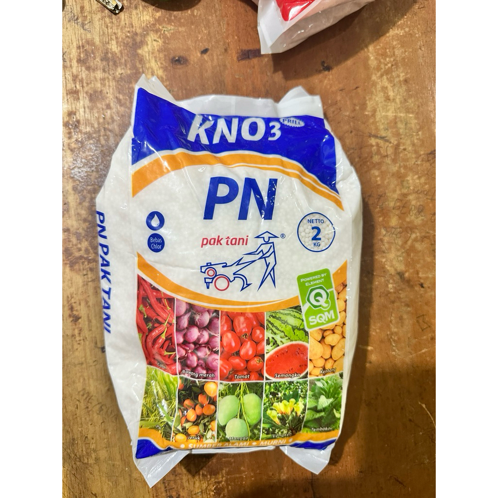 KNO 3 PUTIH PAK TANI 2kg - PUPUK KNO 3 PUTIH (PN PRIL) DARI PAK TANI