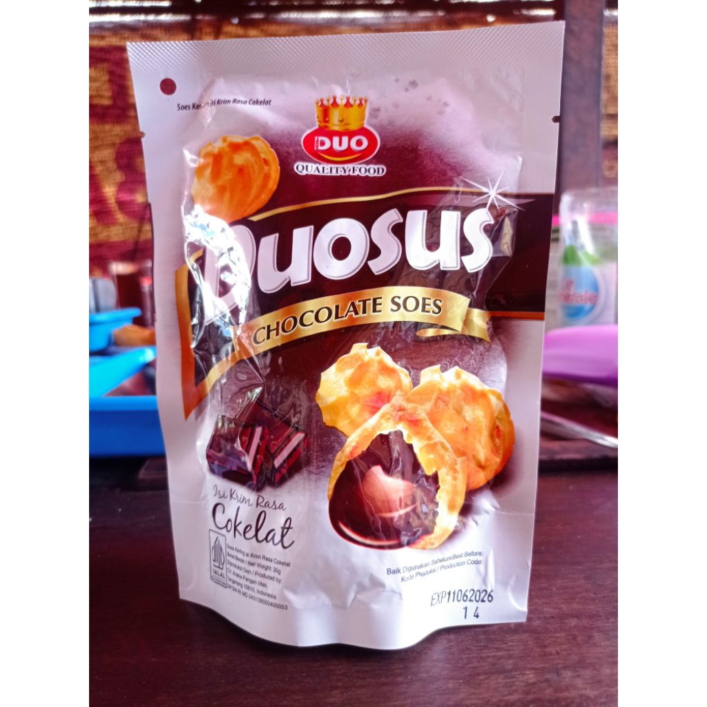 

Duosus chocolate soes