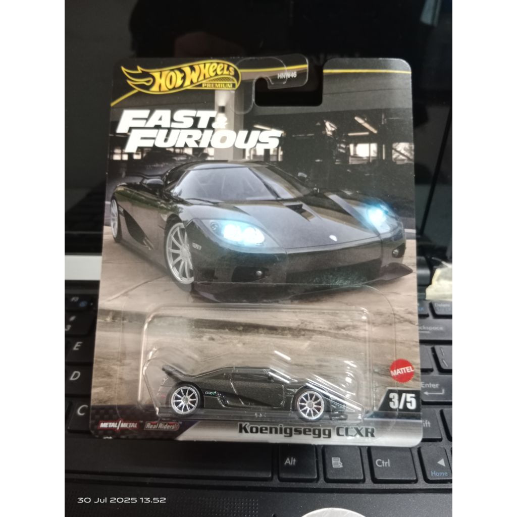 Hot Wheels Premium Fast and Furious Koenigsegg CCXR