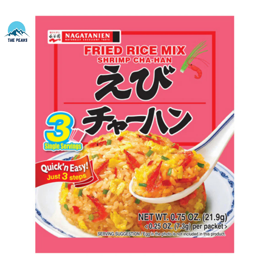 

(The Peaks) Nagatanien Ebi / Shrimp Cha-Han No Moto / Bumbu Nasi Goreng 21.9 Gr
