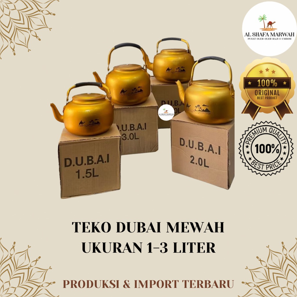 Teko Dubai Zamzam Mewah | Ceret Zamzam | Teko Zamzam | Teko Air Zamzam