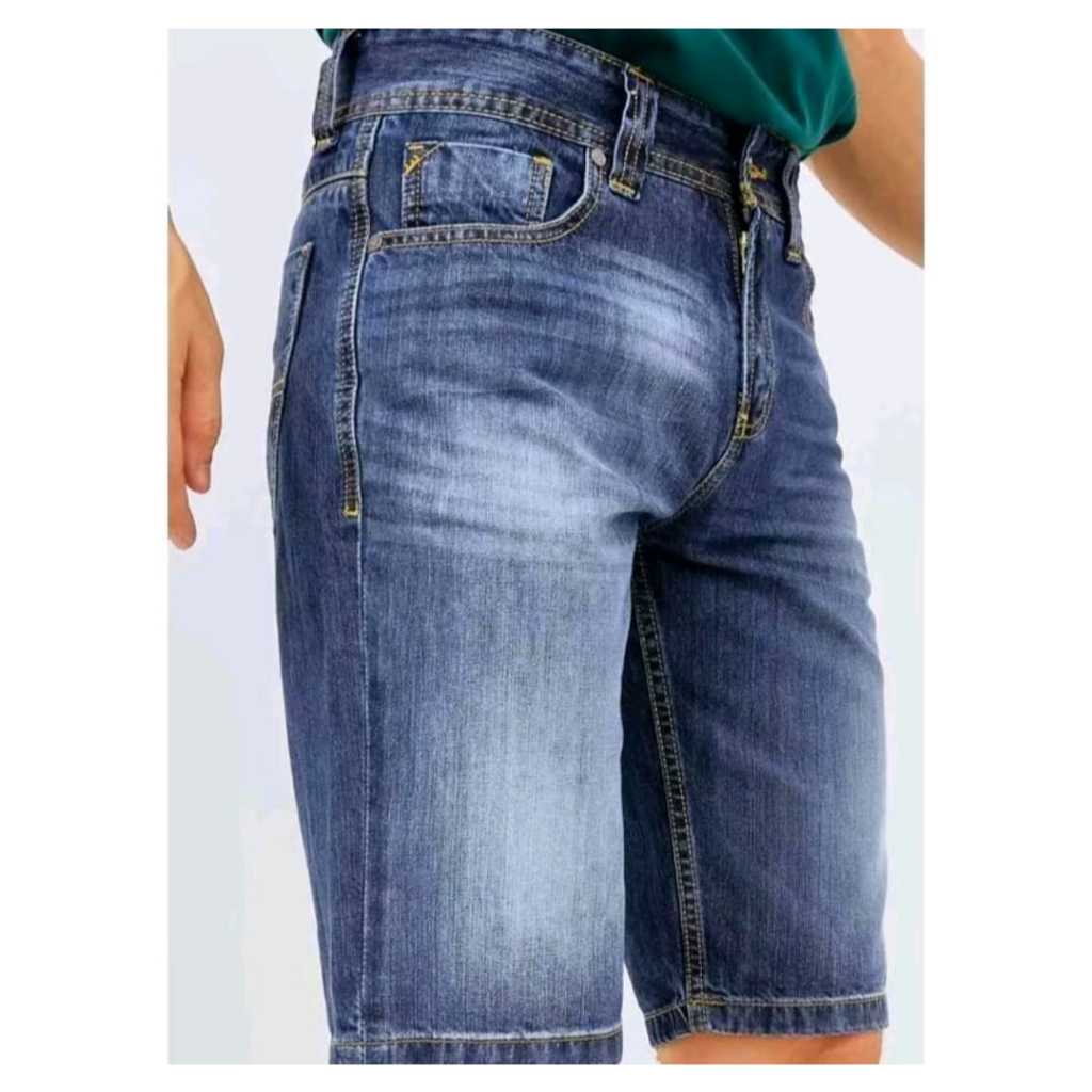 Celana Pendek Lois Original Pria Biru Pudar Terbaru Keren