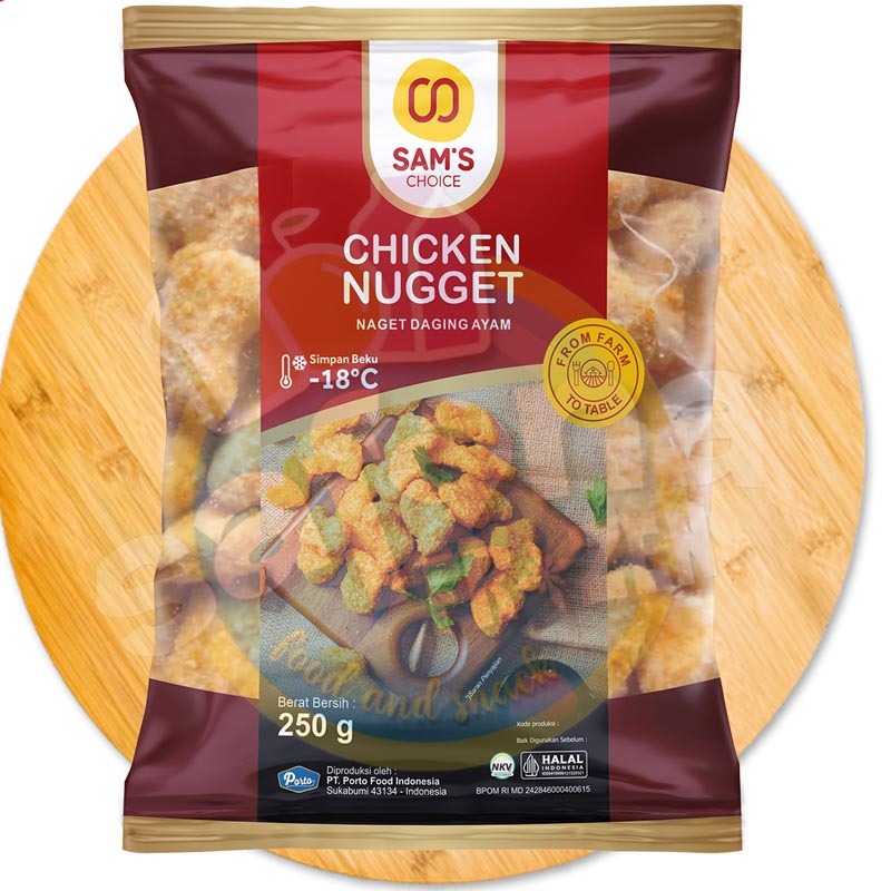 

SAMS CHOICE CHICKEN NUGGET 250GR