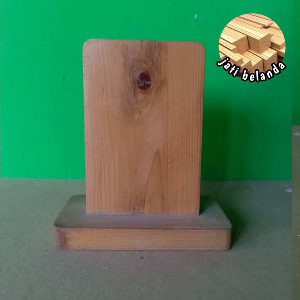 

papan nomer meja bahan jati belanda sudah cat clear