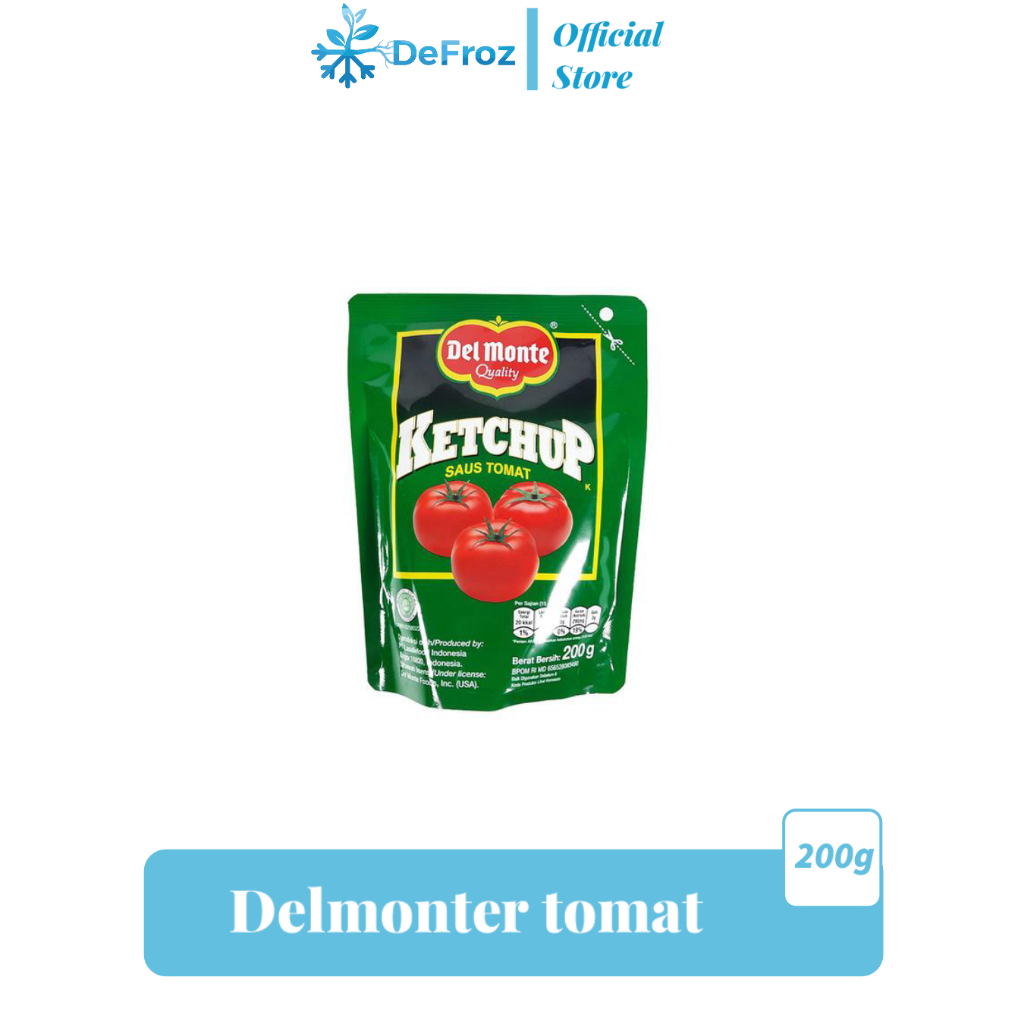 

Del Monte Saus Tomat 200g
