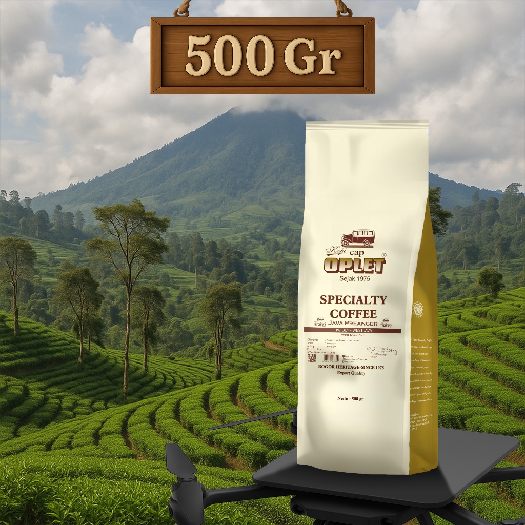 

KOPI OPLET SPECIALTY COFFEE - JAVA PREANGER (ARABIKA) - 500 gram