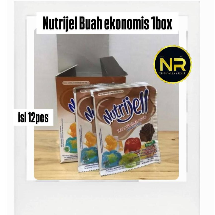

Nutrijell Coklat 1pax (isi 12pcs)/ nutrijel coklat ekonomis